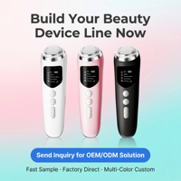 Appareil Facial Sculptant Rechargeable Chaud/Froid, Machine de Massage Visage, Produit de Beauté pour Soins de la Peau, Cadeau Hommes Femmes - Vente Flash