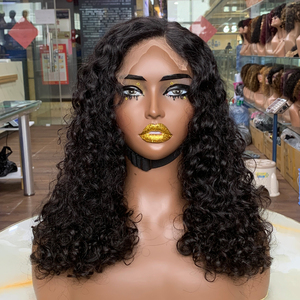 Luxurious 14Inches 5*5 Human Hair <b>Wigs</b>, Perruques Naturel Cheveux Humain with Earthy Nature, Elevate Your Style - Product Image 1