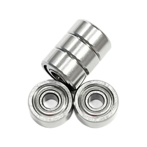 Rodamiento de Bolas en Miniatura R168ZZ 6.35x9.525x3.175mm Sellado ZZ de Acero Cromado para Uso en Instrumentos de Precisión - Product Image 2