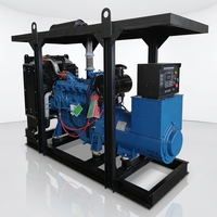 Générateur diesel Yuchai 2.8-18kw de haute qualité, 18kw 20kva, type super silencieux, châssis ouvert, avec moteur Yuchai/Weichai ATS