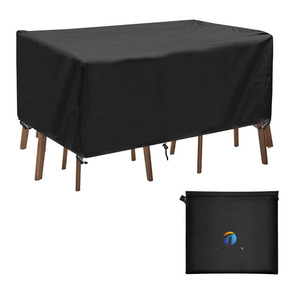 Cubierta impermeable superior para <span class=keywords><strong>muebles</strong></span> de exterior, a prueba de rayos Uv, para exteriores, impermeable, para mesa y silla, funda para sofá - Product Image 2