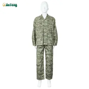 Jinteng Fabriek Op Maat Bdu Camouflage Rip-Stop Tactische Uniformen Amerikaanse Tijgerstreep Voor Mens-En Buitenactiviteiten