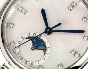 Montre mécanique automatique multifonctionnelle élégante de qualité supérieure, design sportif, 34 mm, cristal saphir, fonction phase de lune - Product Image 4