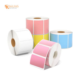 Etiquetas Térmicas Blancas para Impresora, Resistentes al Agua, Libres de BPA, Plegables, 4''X 6 4X6, 100X150 mm, para Envíos Marítimos - Product Image 1