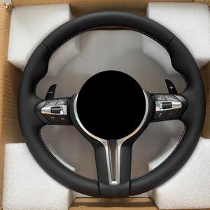 عجلة قيادة رياضية من الجلد <span class=keywords><strong>M</strong></span> Sport لسيارات BMW من المصنع مباشرة، متوافقة مع سلاسل M2 M3 M4 M5 M6 F30 F10 F35 F22 F48 E90 E92 E71 F25 F32 E70 F E - Product Image 3