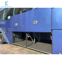 Autocar de luxe d'occasion Kinglong6112, 48 places, transmission manuelle, moteur diesel Euro 2, coffre à bagages super spacieux