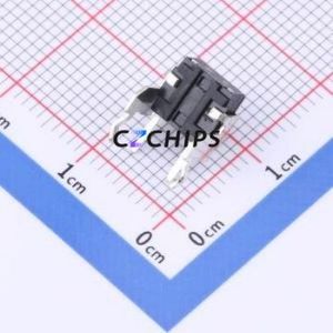 TSD020A06026A Tactile Switch Bent Lead Through Hole-4P,6x6mm Switch Round Button 2.6N Right Angle Insert 6mm - Product Image 2