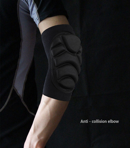 Coudières en éponge respirante légère manchon de coude rembourré pour le ski patinage planche à roulettes cyclisme - Product Image 5