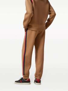 Pantalones de talla grande informales de punto formales de alta calidad con logotipo personalizado para hombre, pantalones y pantalones para correr cálidos de mezcla de lana para hombre - Product Image 5