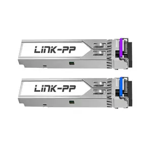 מצב יחיד 10g בידי 1270nm-tx 1330nm-rx sfp + מודול 40 ק "מ סימפלקס lc משדר אופטי