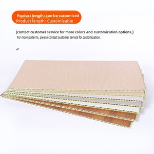 Panel de Pared de PVC Moderno, Impermeable, para Uso Comercial, Placa de Ingeniería, Unión sin Costuras, Panel Integrado, Venta al Por Mayor de Fábrica - Product Image 2