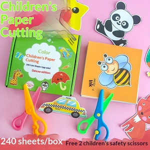 <span class=keywords><strong>Caja</strong></span> de regalo <span class=keywords><strong>con</strong></span> 96 piezas de origami temático musical para niños, juego hecho a mano <span class=keywords><strong>con</strong></span> tijeras, juguetes educativos tempranos, rompecabezas DIY de 14*14cm JZ - Product Image 2