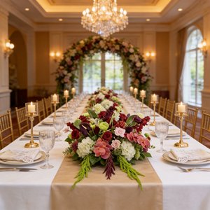 Centro de Mesa de Boda con Bola de Flores Artificiales Mixtas de 60 cm, Arreglo para Decoración de Mesa de Bienvenida en Banquetes de <span class=keywords><strong>Hotel</strong></span> - Product Image 3