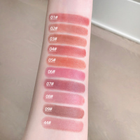 Lápiz Labial Mate Suave con Logotipo Personalizado OEM 2026, 3.5g, 10 Tonos, Maquillaje Labial para Uso Diario