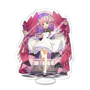 Venta al por Mayor de Adornos Decorativos de Escritorio de Acrílico de Doble Cara con Diseño de Puella Magi Madoka Magica, Material Plástico - Product Image 6
