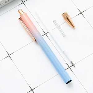 Custom Glitter Metal Click <b>Pens</b> - Promotional Gifts with Logo Printing, <b>Refillable</b> Ballpoint <b>Pens</b> - Product Image 4