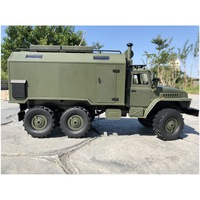 Voiture télécommandée WPL B-36 Ural Command 2.4G à six roues motrices, jouet d'escalade RC pour opérateurs experts, échelle 1:16, 20m