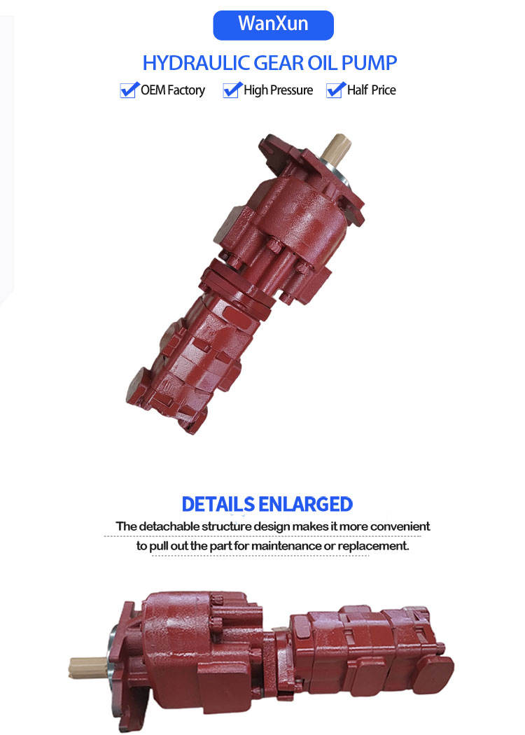 44083-60630 Hydraulic Pump for Kawasaki Wheel Loader 70ZIV-2