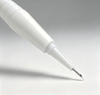Stylo implanteur à poussoir de 1,0 mm, stérile, pour implants esthétiques, instruments et équipements de greffe de cheveux