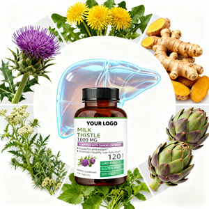 Estratto di Cardo Mariano Selvatico 1000mg Equivalente, 80% Silimarina |   Supporto per la Salute del Fegato e la Disintossicazione |   Integratore Erboristico Vegano Non-OGM - Product Image 2