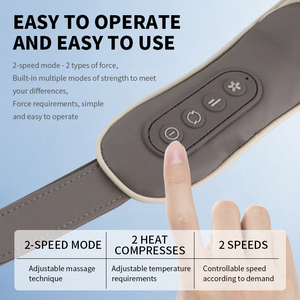 Neck Massager With Wireless Shoulder Heat Shiatsu Back and for Pain Relief Deep Tissue at Home Office ST-350 Neck Massager With - Product Image 3
