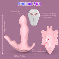 Großhandel Cloud Vibrator Analplug Dildo 8 Frequenzen Kabellose Fernbedienung Erwachsenen-Sexspielzeug für Frauen