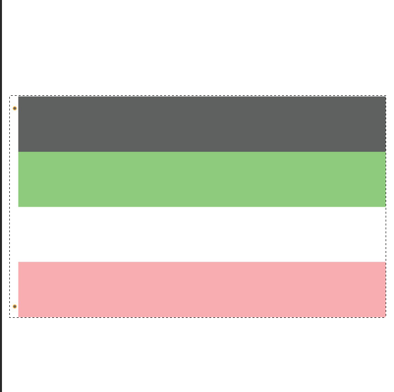 LGBTQ Idemsexual Pride Flag
