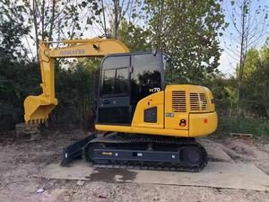 รถขุดขนาดเล็กมือสอง KOMATSU PC 70 70-8 สภาพดีเยี่ยม PC70-8 7 ตัน เครื่องยนต์และปั๊มของแท้จากญี่ปุ่น รถขุดตีนตะขาบขนาดเล็กมือสอง - Product Image 1
