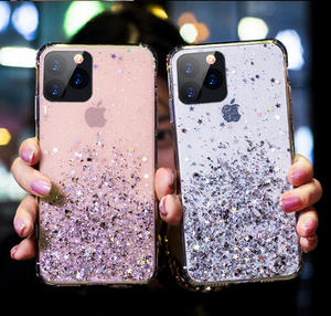 Custodia di Lusso <span class=keywords><strong>per</strong></span> <span class=keywords><strong>Ragazze</strong></span> con Glitter e Stelle in TPU <span class=keywords><strong>per</strong></span> iPhone 11 Pro - Product Image 4