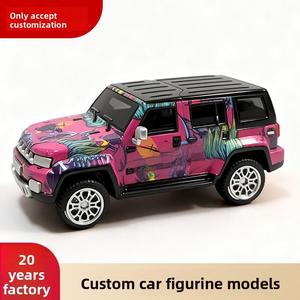 Modellino Personalizzato in Resina con Immagine Aziendale, Modellino <span class=keywords><strong>Auto</strong></span> Personalizzato, Statuetta <span class=keywords><strong>Auto</strong></span> Cartoon, Pezzo da Esposizione Personalizzabile da Immagine Fornita - Product Image 3