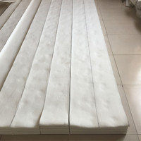 Machine à découper les bandes de feutre aiguilleté en polyester à haute friction pour le découpage longitudinal des tôles métalliques