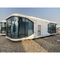 Nouvelle maison modulaire en conteneur, structure en acier préfabriquée, étanche, type capsule spatiale, pour 1 à 4 personnes (28/38)