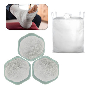 Promotions spéciales sur Caso4.2h2o Plâtre en poudre de gypse blanc 25kg Anhydrite Minéraux et produits non métalliques - Product Image 1