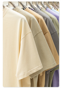 Camisetas Personalizadas 100% Algodón con Logotipo Bordado, Camisetas de Alta Calidad para Hombre, Estilo Urbano, Tallas Grandes - Product Image 5