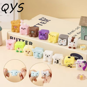 QYS Cute Animal <b>Mochi</b> Squishy TPR Squeeze <b>Toy</b> Slow Rising Stress Relief Fidget <b>Toy</b> - Product Image 3