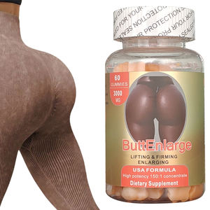 Grosir suplemen bahan Vegan alami Gummies Maca untuk kecantikan dewasa untuk pembesaran pinggul bokong lengkung pantat - Product Image 6