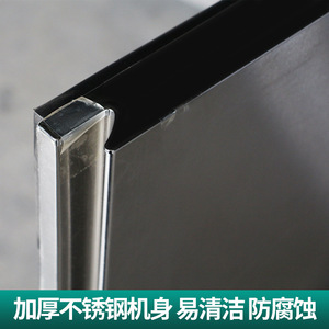 Commercial Refrigerated Workbench Stainless Steel Dual Temperature Prep Table With Cooling Digital Control Food Service - Product Image 4