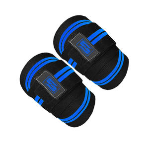 Best Selling High Quality Heavy Duty Knee Support Wrap Customized Color and Logo for <b>Gym</b> Workout and Weight Lifting - Product Image 6