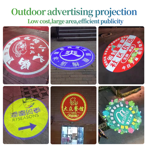 Jienenghui 80W tùy chỉnh <span class=keywords><strong>gobo</strong></span> cửa hàng logo thương hiệu không thấm nước <span class=keywords><strong>gobo</strong></span> máy chiếu ngoài trời xoay quảng cáo logo máy chiếu - Product Image 3