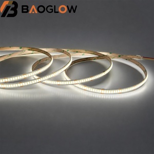 Tira de LED COB de 2.5cm con Corte de Tres Líneas, Sin Caída de Voltaje, 608d/M, DC24V, 14W/M, PCB Galvanizado de 8/10mm, Luz Ajustable de 2700k-6500k, OEM ODM - Product Image 1