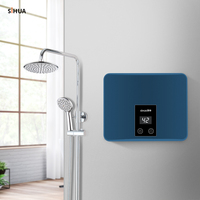 120V 3.5kW contrôle tactile LED affichage Geyser douche instantanée chauffe-eau électrique maison et hôtel avec certificat ETL sans réservoir