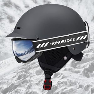 <span class=keywords><strong>Casque</strong></span> <span class=keywords><strong>de</strong></span> ski HonorTour Sports ABS+EPC Certificat CPCS <span class=keywords><strong>Casque</strong></span> <span class=keywords><strong>de</strong></span> ski avec visière Snowboard Skateboard - Product Image 1