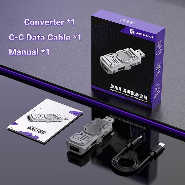 Game Controller for Android & for Mobile Games with for Direct Connection and Native Gaming Functionality
