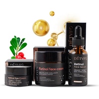 Crème pour les yeux hydratante raffermissante intense au rétinol, crème anti-âge, ensemble de soins de la peau, sérum au rétinol