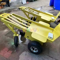 WAGON pour gonflables Chariot motorisé de qualité commerciale Power Plus pour gonflables Maisons à rebond Camions à main