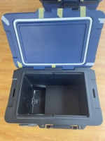 Glacière rigide 50QT, tiroir de rangement hermétique, garde les aliments au frais, secs et séparés à moins de 40 degrés ° F for Days, capacité de contenir jusqu'à 80 canettes
