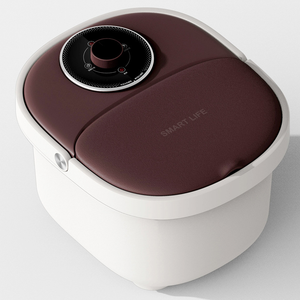 Entspannender, faltbarer, tragbarer, beheizter Fuß<span class=keywords><strong>massage</strong></span>-Behälter mit Musikfunktion und Tragegriff - Product Image 4