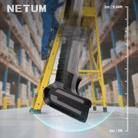 NETUM Scanner industriel à longue portée robuste Lecteur QR IP67 filaire sans fil pour l'entrepôt inventaire logistique expédition