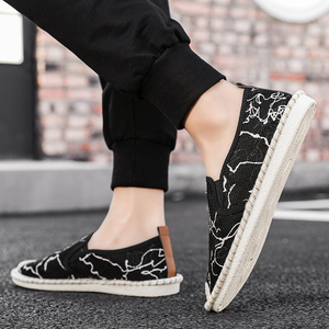 Men Walking Style canvas Sandals Anti-slip Casual leisure Shoes <strong>male</strong> loafer shoes Outdoor Running Shoes Breathable Sneaker - Product Image 5