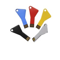 Kunci Usb kustom 4gb 8gb 16gb Usb Stick, Stik Usb logam 32gb 64gb 128gb 1TB 2TB Cle Usb Flash Drive 2.0 3.0